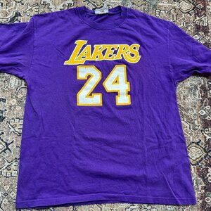 Vintage Kobe Bryant Shirt #24 Men’s Extra Large XL Purple NBA Basketball T-shirt